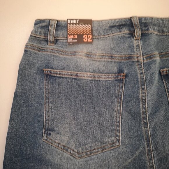 NWT Devoted Taylor Skinny High Rise Ladies Size 32 Light Petrol Wash Jeans - Picture 8 of 11